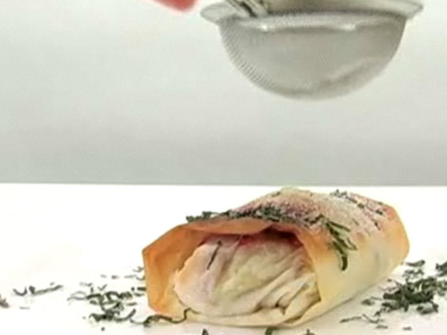 Конверт со свежими фруктами